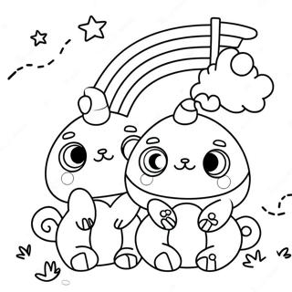 Roztomili Fialovi Duhovi Pratele Omalovanka 109187 46022