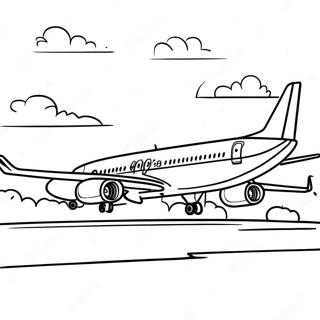 Omalovanka Pristani Boeingu 737 109266-46086