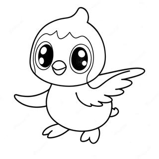 Piplup Omalovánky