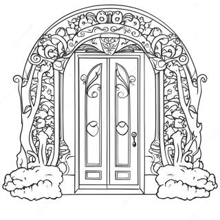 Omalovanka Hledejte Dvere 109954-46616