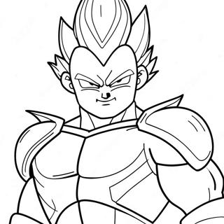 Vegeta V Bojovem Brneni Omalovanka 110008-46663