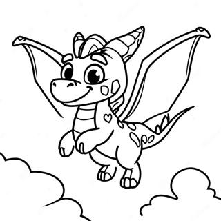 Omalovanka Spyro Letajici Po Obloze 110291-46880