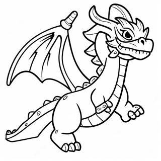 Omalovanka Letajici Drak Ninjago 110832-47308