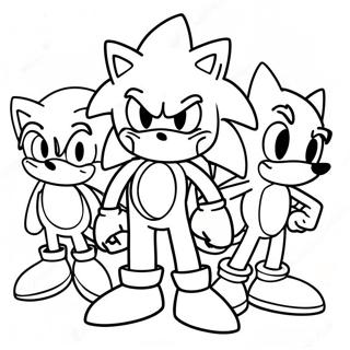 Omalovanka Sonic Silver S Prateli 111038-47489