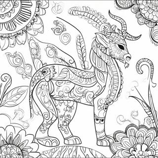 Omalovanka Sloziteho Designu Alebrijes 111167-47592