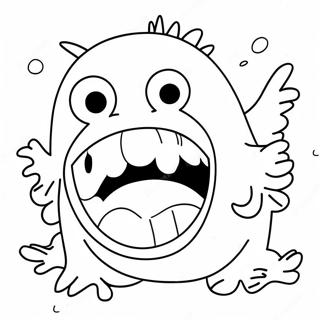 Vtipna Omalovanka Velkeho Usti Monstra 111217-47621