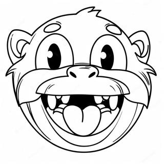 Hloupa Omalovanka Velkeho Usti Zvirete 111219 47629