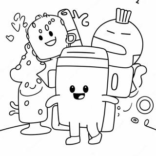 Omalovanka Wubbzy A Pratele 111319-47701