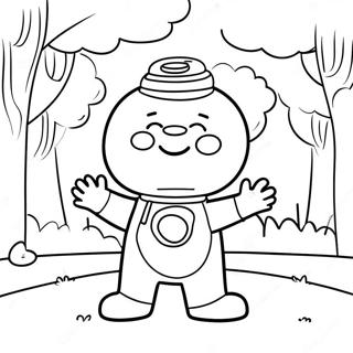 Omalovanka Wubbzyho Hrani V Parku 111322-47716