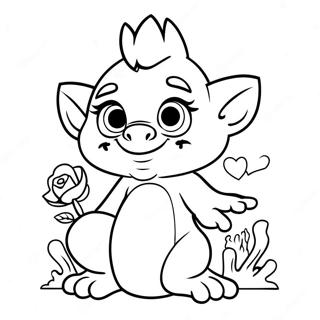 Omalovanka Viva Trolls 111908-48158