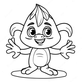 Omalovanka Viva Trolls 111908-48160