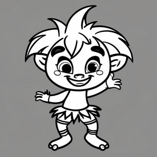 Roztomila Omalovanka Tancujicich Viva Trolls 111909-48161