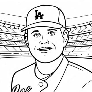Omalovanka Dodgers 112166-48359