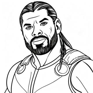 Roman Reigns Omalovánky