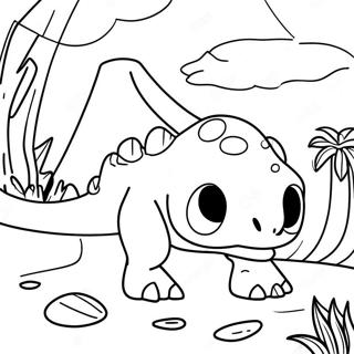 Vzrušující Omalovánka Camp Cretaceous Omalovánky