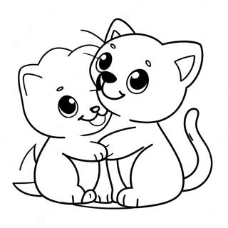 Omalovanka Hraveho Stenete A Kotete 112675-48763