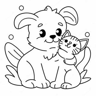 Omalovanka Hraveho Stenete A Kotete 112675-48764