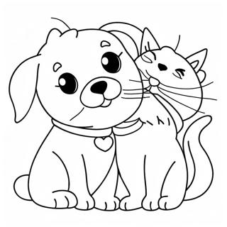 Omalovanka Roztomilych Psich A Kocicich Pratel 112676-48766