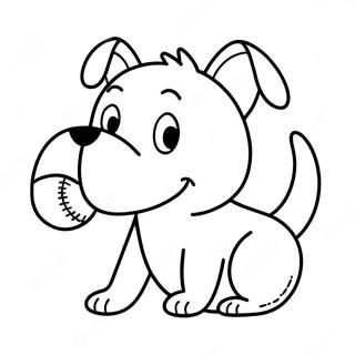 Omalovanka Stastneho Psa S Micem 112677-48771