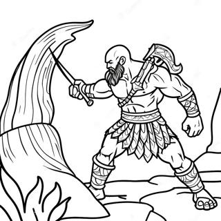 Omalovanka Epicka Bitva Boha Valky 112781 48851