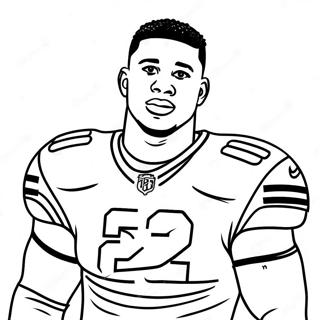 Saquon Barkley Omalovánky