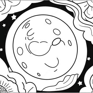 Omalovanka Uplnku Na Hvezdne Obloze 113398-49448