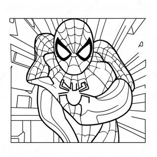 Omalovanka Postavy Spidermana Mezi Nami 113449 49483