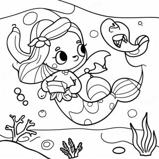 Omalovanka Podvodni Vanocni Sceny S Morskymi Pannami 113605-49615