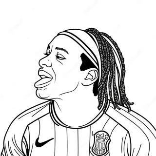 Ronaldinho Omalovánky