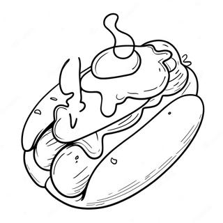 Omalovanka Hot Dog 114015-49919