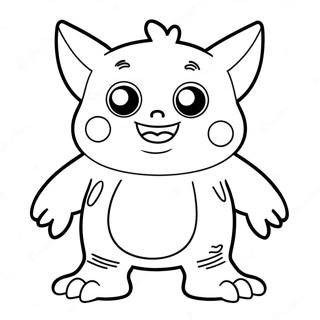 Omalovanka Pratelsky Boo Monster 114069 49971