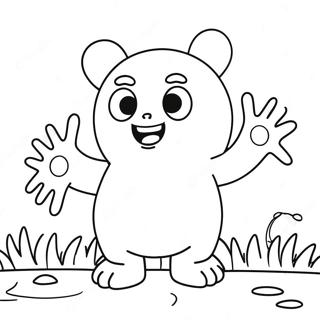 Omalovanka Pratelsky Boo Monster 114069 49972