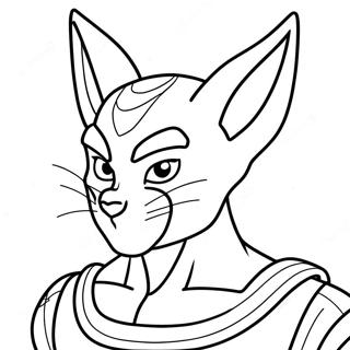 Omalovanka Beerus 114117-49998