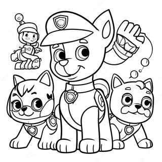 Omalovanka Rydera S Jeho Prateli Z Paw Patrol 114632-50402