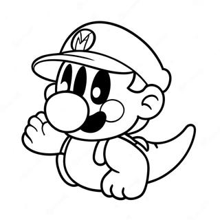 Super Mario Odyssey Cappy Omalovánky