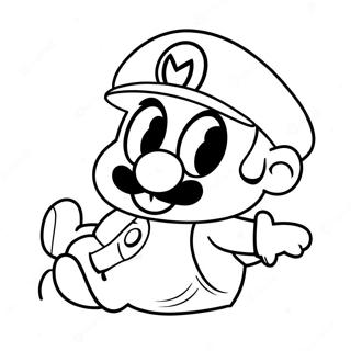 Super Mario Odyssey Cappy Omalovanka 114864-50580
