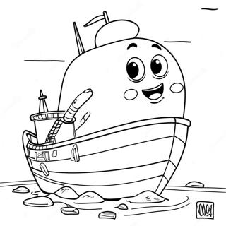 Cappy A Lod Odyssey Omalovanka 114868-50593