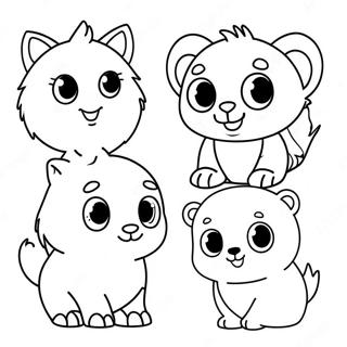 Roztomila Argentinska Zvirata Omalovanka 114969-50668