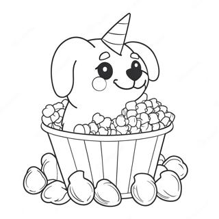 Puppycorn Omalovánky