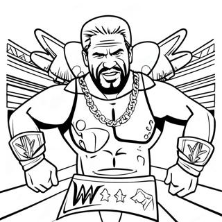 Omalovanka Epickeho Zapasu O Titul Wwe 115254-50891