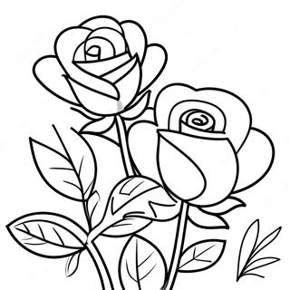 Krasne Ruze Omalovanka 115330-50943