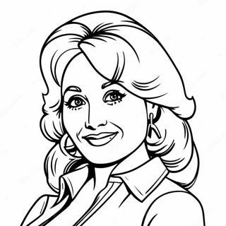 Dolly Parton Omalovánky