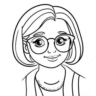 Roztomila Babicka S Brylemi Omalovanka 115947-51424