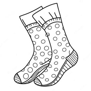 Omalovanka Jasnych Puntikovanych Ponozek 116131-51574