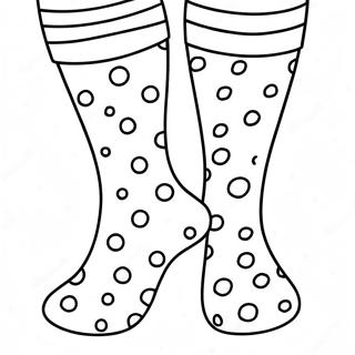 Omalovanka Jasnych Puntikovanych Ponozek 116131-51575