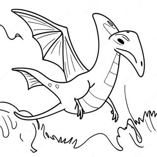 Omalovanka Desivy Pterodaktyl Letajici 116183-51616