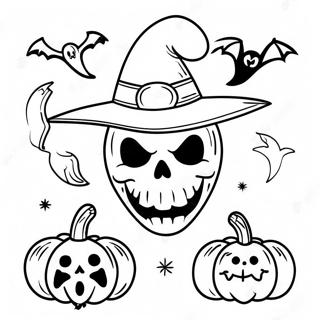 Omalovanka Strasidelne Logo Spirit Halloween 116258-51661