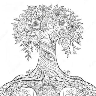 Slozity Strom Zivota Omalovanka 116748 52211
