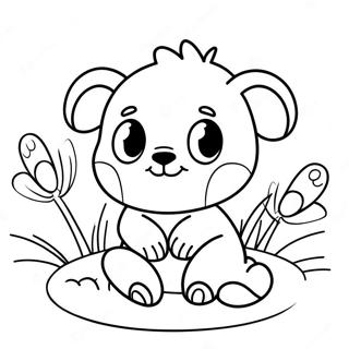 Roztomila Mladata Pro Dubnovou Omalovanku 117236-52587