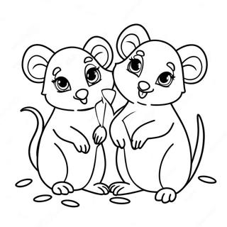 Roztomila Rodina Vacic Omalovanka 117444-52749